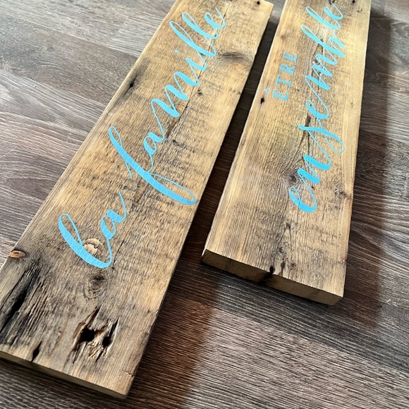 La famille sign set - Picture 2 of 4